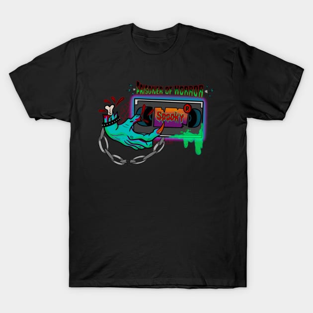 Prisoner of Horror T-Shirt by RiotEarp